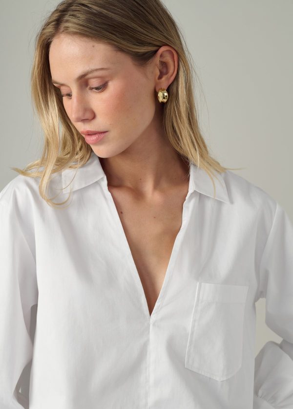 THE CHARLOTTE POPOVER BLOUSE - Image 5